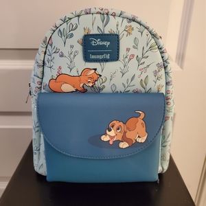 Loungfly Fox and The Hound Mini Backpack